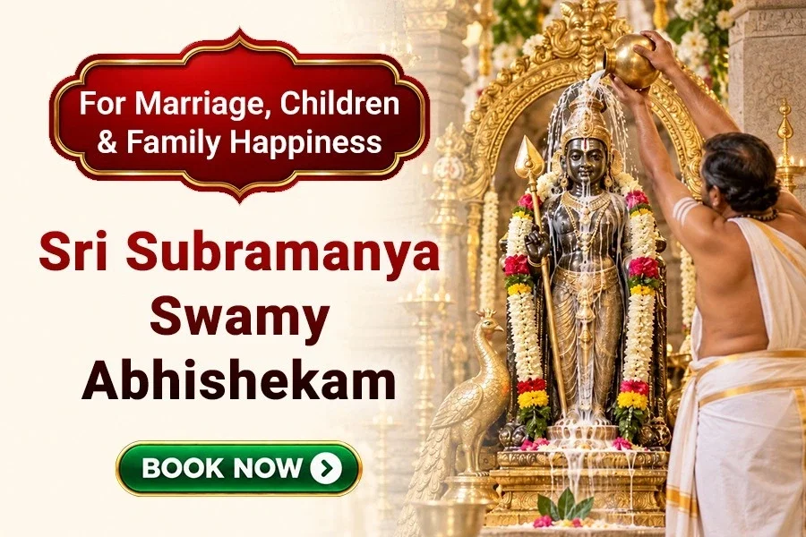 Abhishekam to Lord Subramanya in Madurai for Career Success & Victory
