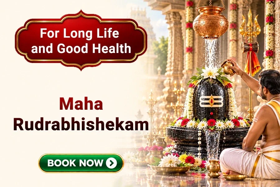 Rudrabhishekam to Lord Shiva in Kashi for Removing All Obstacles