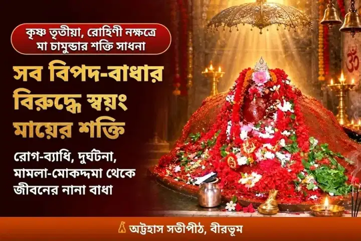 মা চামুণ্ডা ঘোর বিপদহরণ মহাশক্তি সাধনা