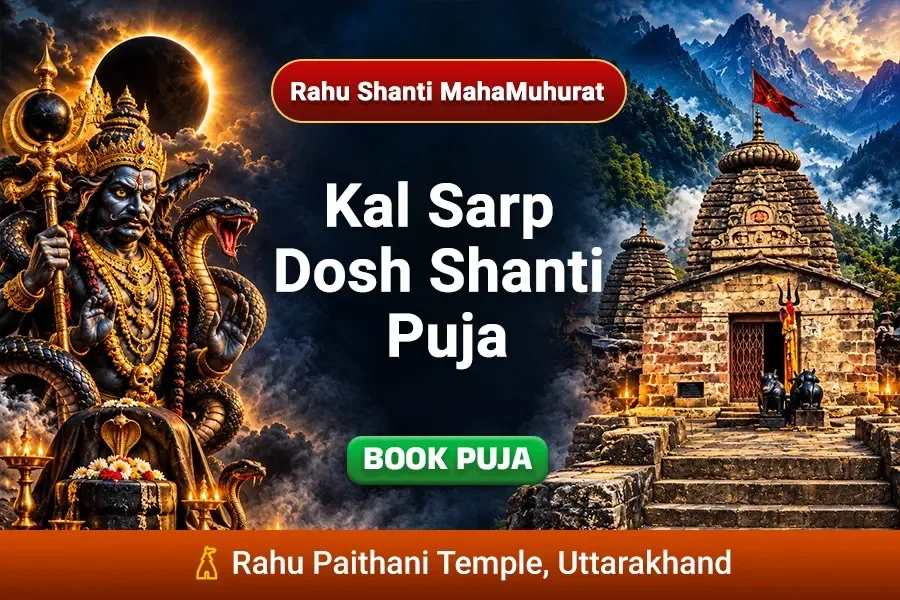 Kaal Sarp Dosh Shanti Maha Puja and Rahu-Ketu Shanti Rudrabhishek