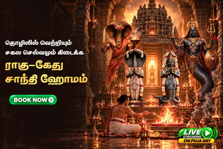 ராகு கேது சர்ப்ப சாந்தி ஹோமம் & அபிஷேகம்