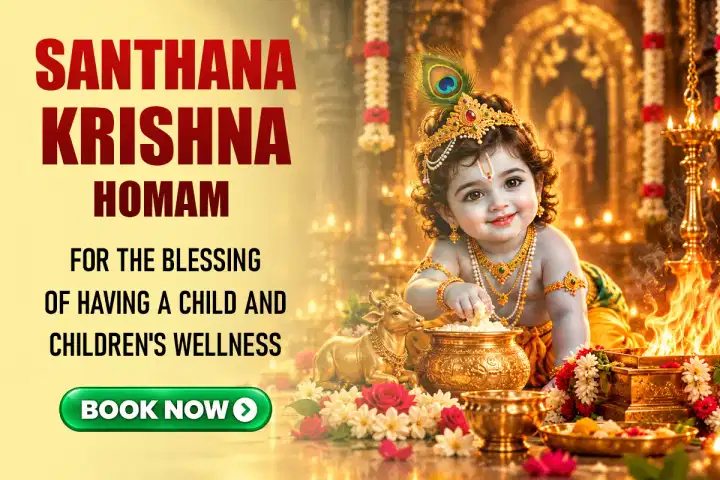 Sri Santhana Krishna Homam (A special ritual for begetting children and for the well-being of children)