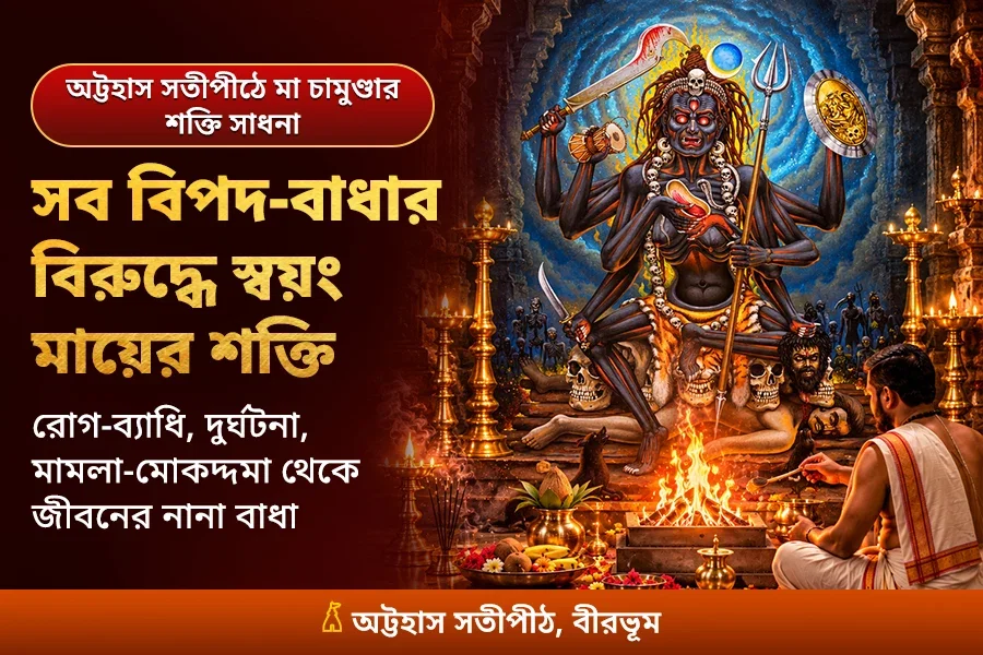 মা চামুণ্ডা ঘোর বিপদহরণ মহাশক্তি সাধনা