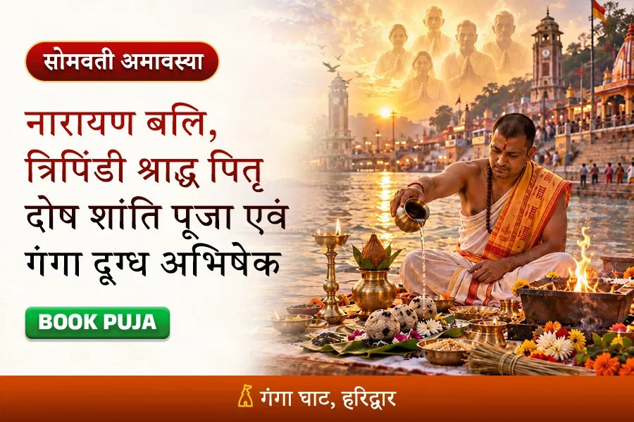 नारायण बलि त्रिपिंडी श्राद्ध पितृ दोष शांति पूजा एवं गंगा दूग्ध अभिषेक